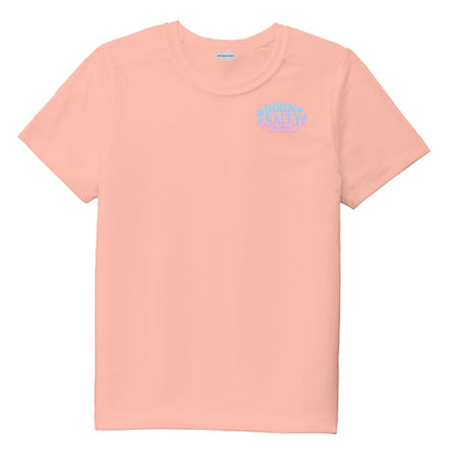Youth Girls Performance Tee UPF 50 Protection - Born Salty by Salty Kiss coastal apparel