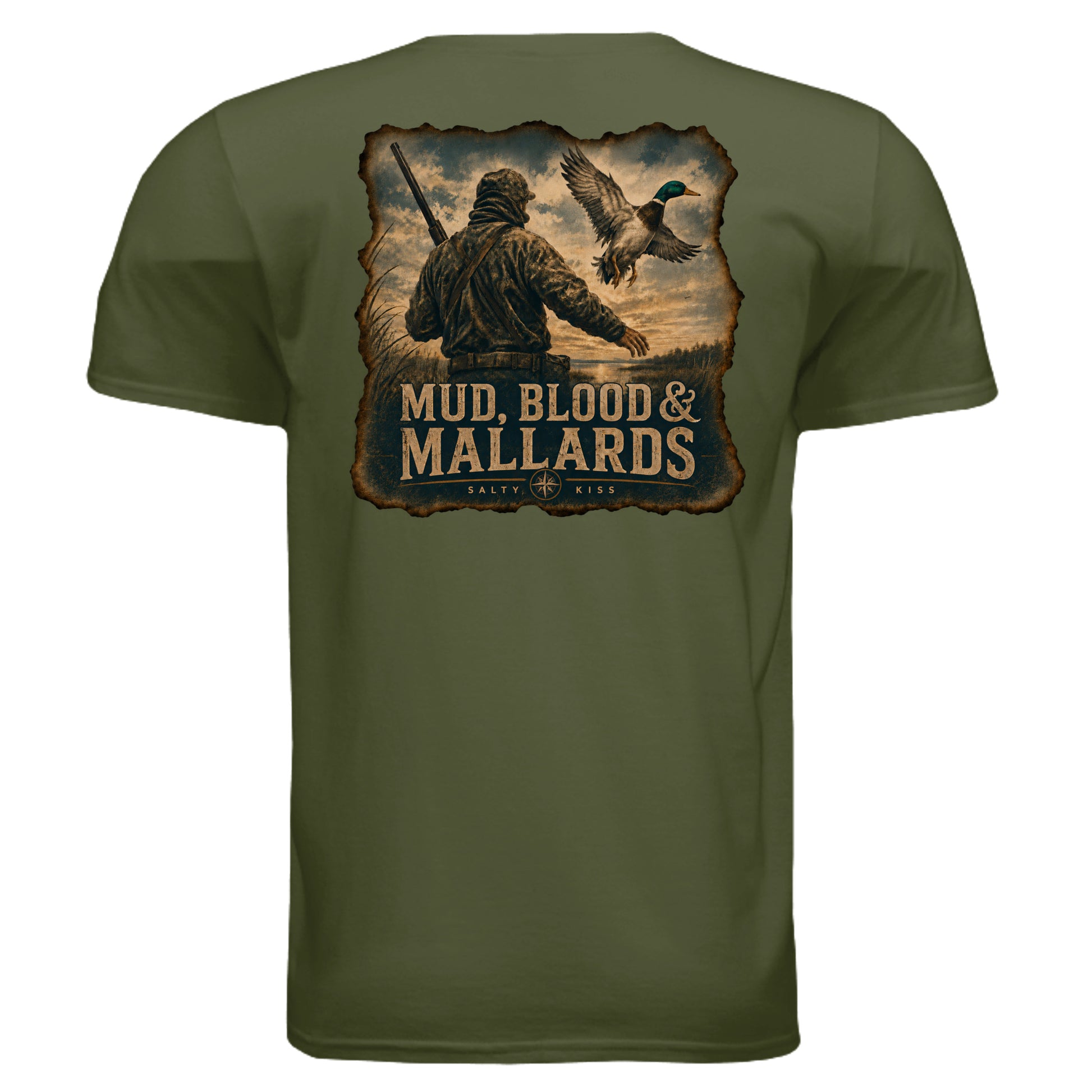 MILITARY GREEN - G640 - BACK