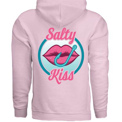Unisex Hoodie - Salty Kiss Color Logo by Salty Kiss coastal apparel