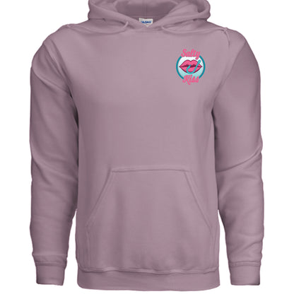 Unisex Hoodie - Salty Kiss Color Logo by Salty Kiss coastal apparel