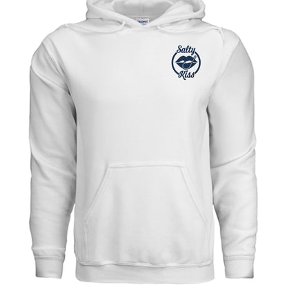 Women's Boating Hoodie - From Boat Wake to Bar Stool by Salty Kiss coastal apparel