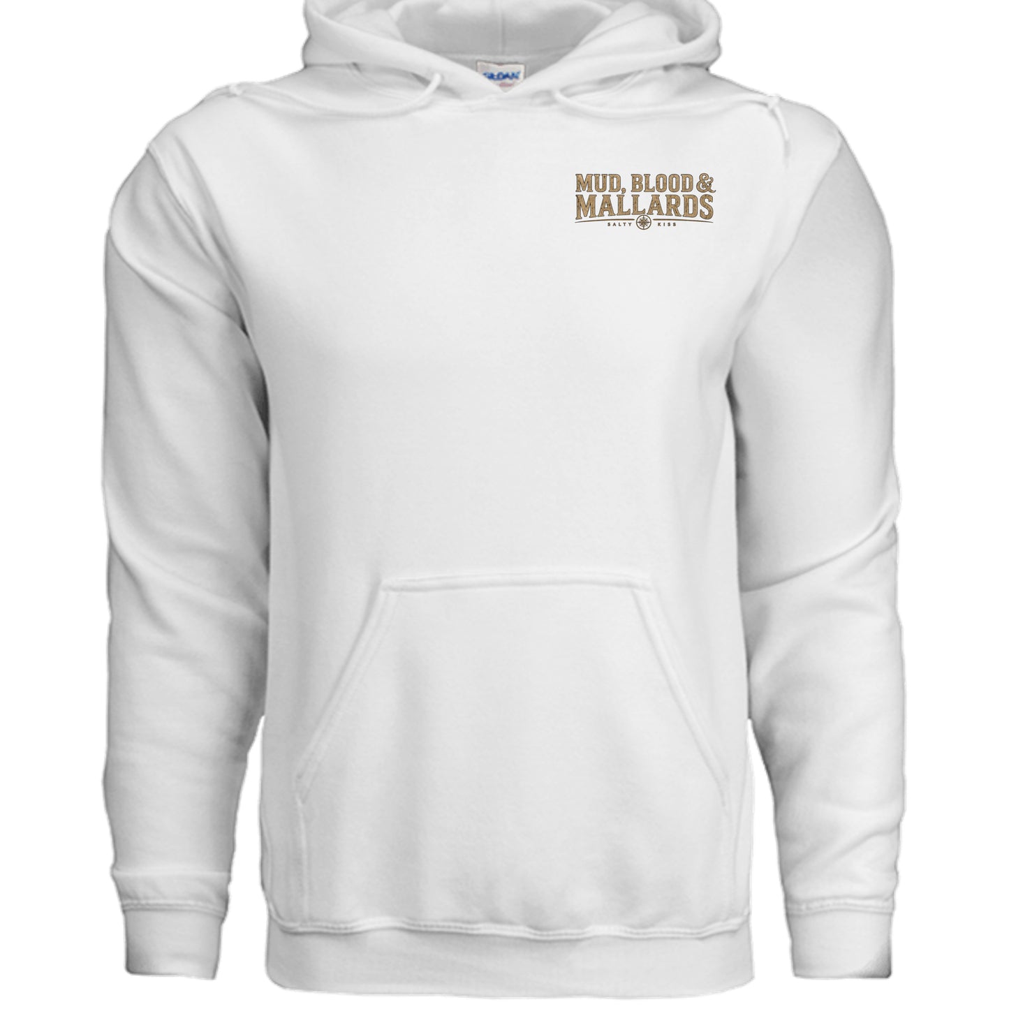Men's Hunting Hoodie - Mud, Blood & Mallards by Salty Kiss coastal apparel