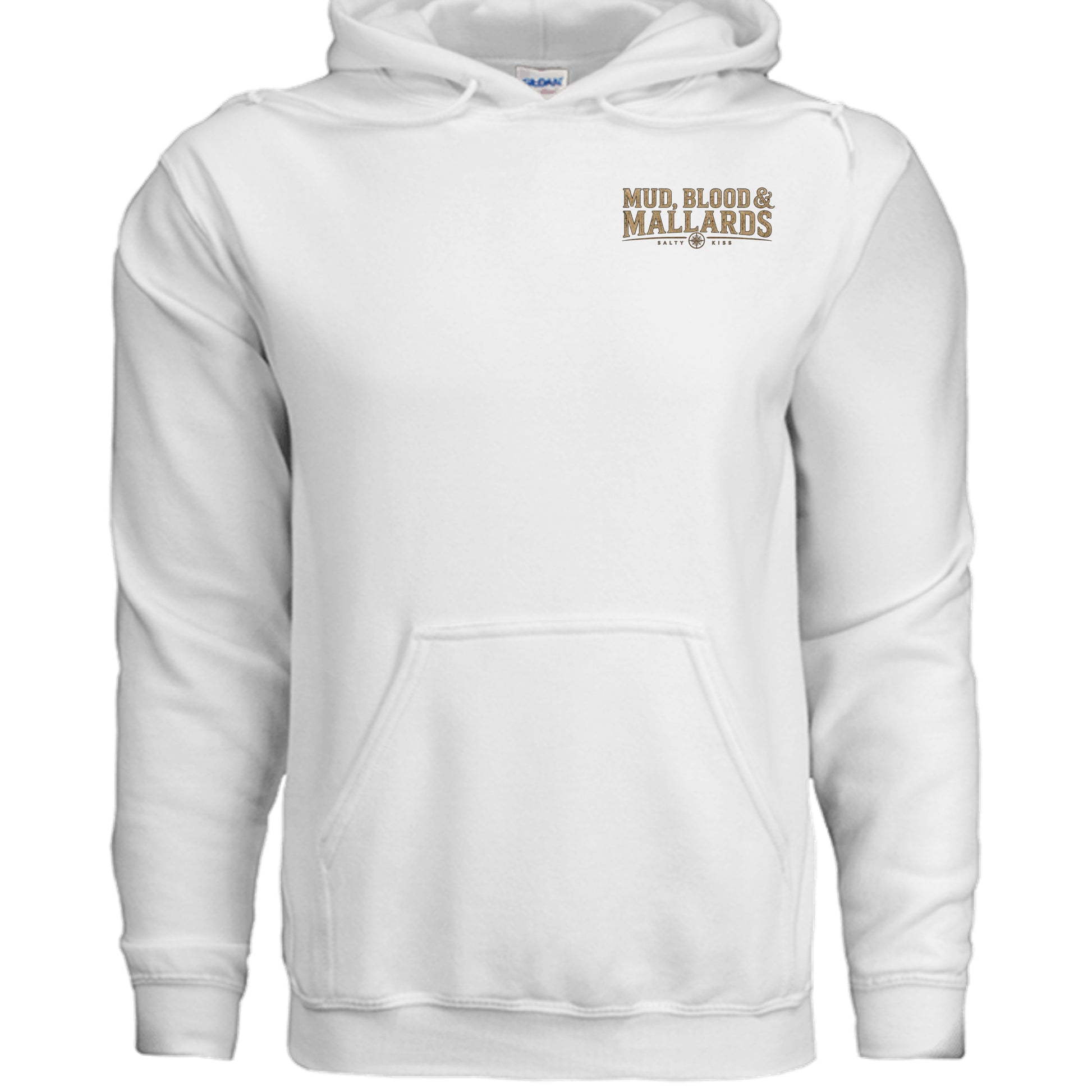 Men's Hunting Hoodie - Mud, Blood & Mallards by Salty Kiss coastal apparel