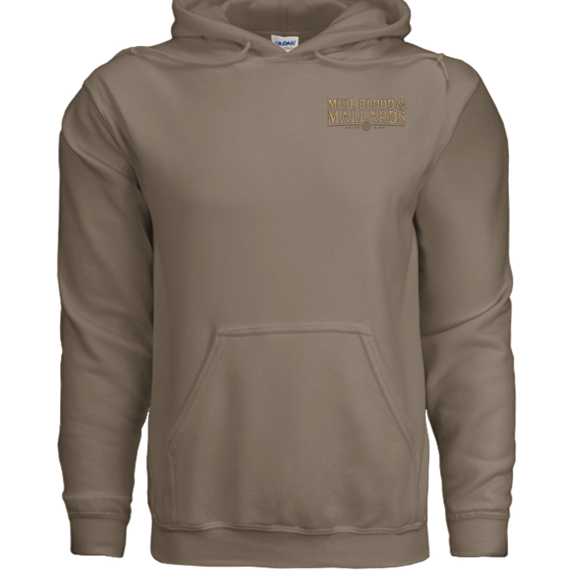 Men's Hunting Hoodie - Mud, Blood & Mallards by Salty Kiss coastal apparel