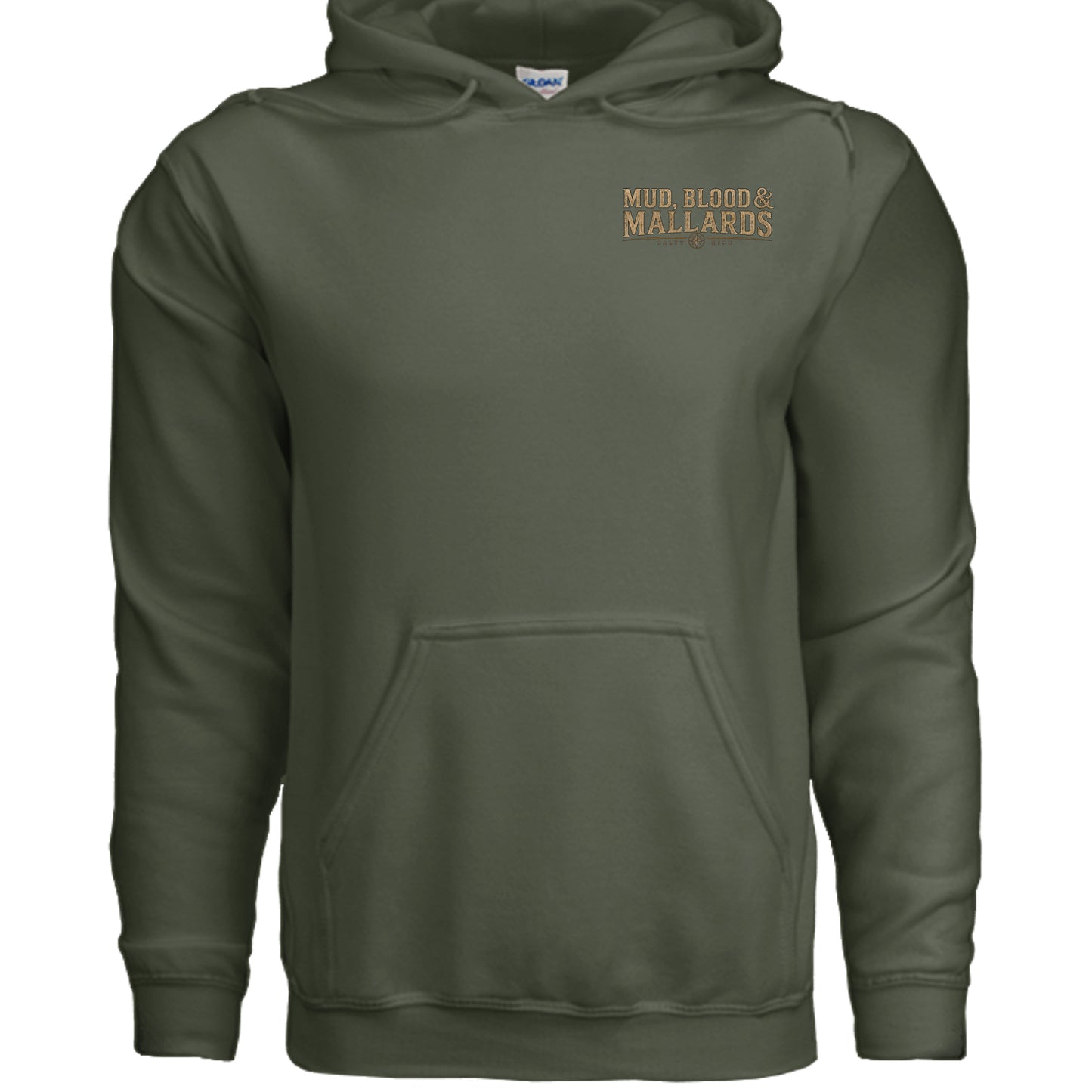 Men's Hunting Hoodie - Mud, Blood & Mallards by Salty Kiss coastal apparel
