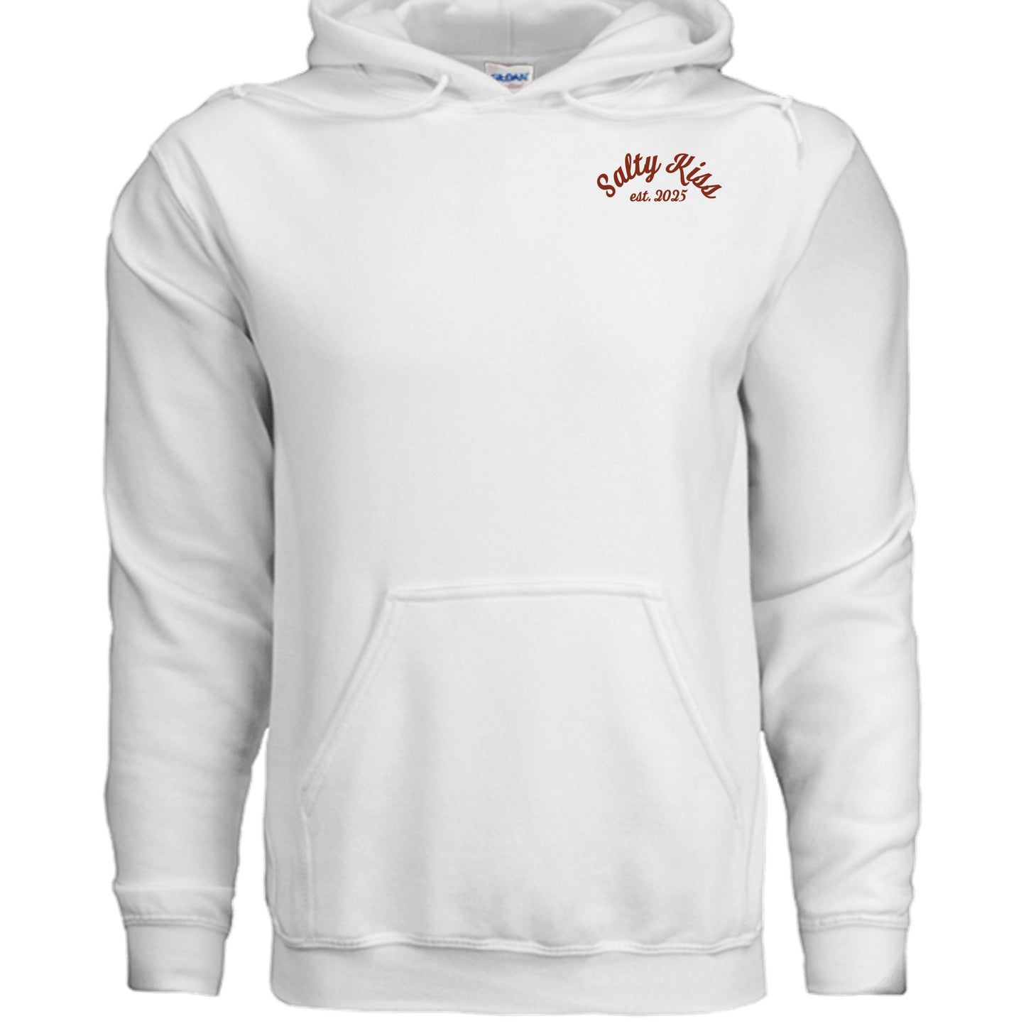 Men's Boating Hoodie - American Built Saltwater Raised by Salty Kiss coastal apparel