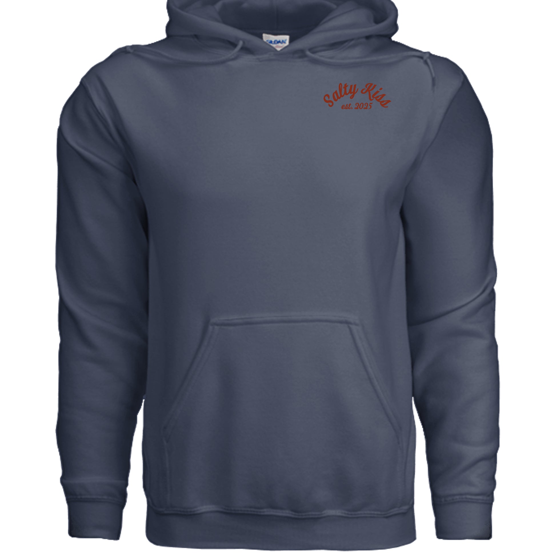 Men's Boating Hoodie - American Built Saltwater Raised by Salty Kiss coastal apparel