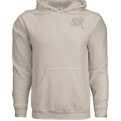 Men's Fishing Hoodie - Cast & Conquer by Salty Kiss coastal apparel