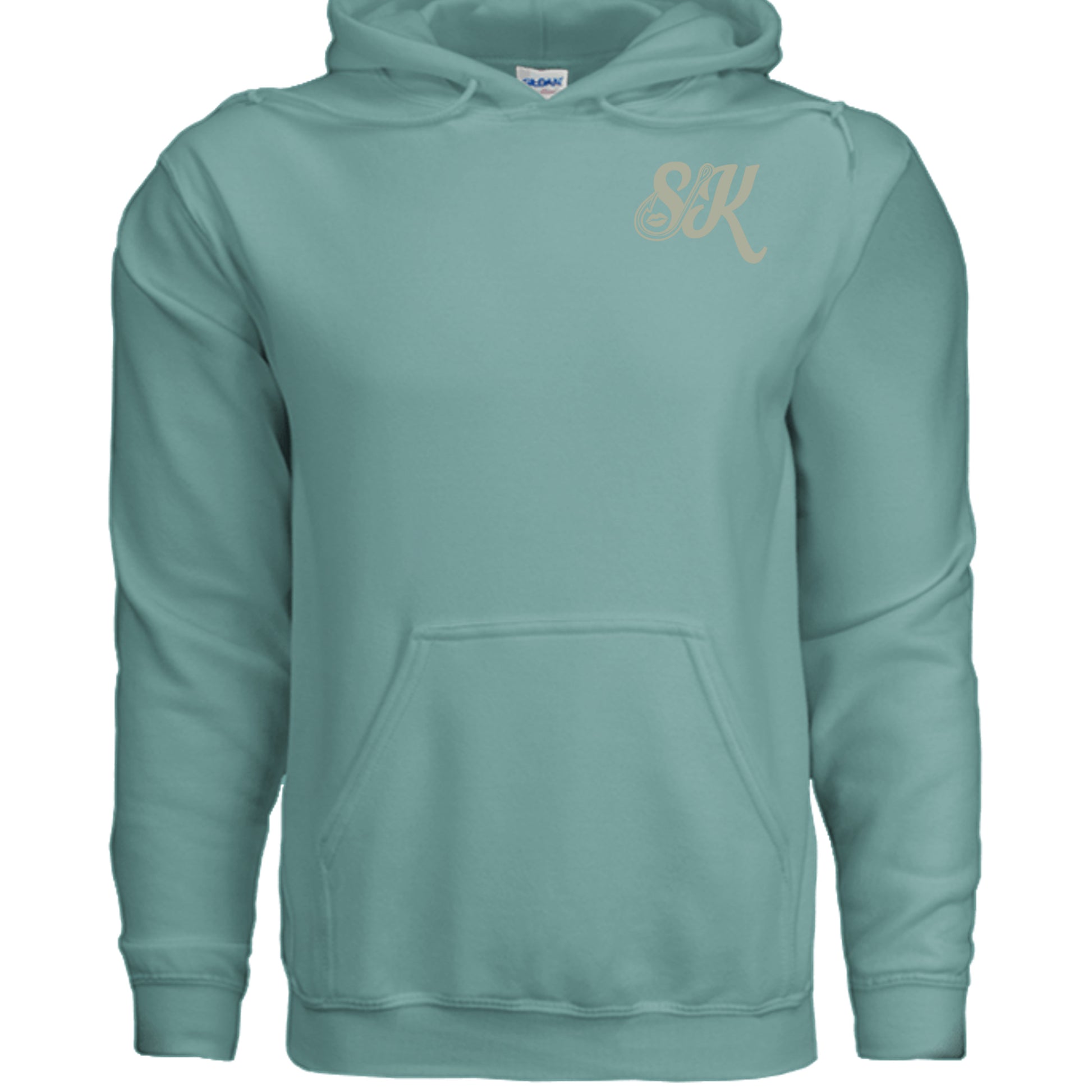 Men's Fishing Hoodie - Cast & Conquer by Salty Kiss coastal apparel