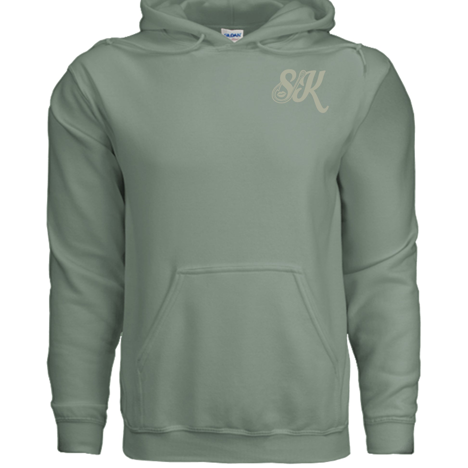 Men's Fishing Hoodie - Cast & Conquer by Salty Kiss coastal apparel