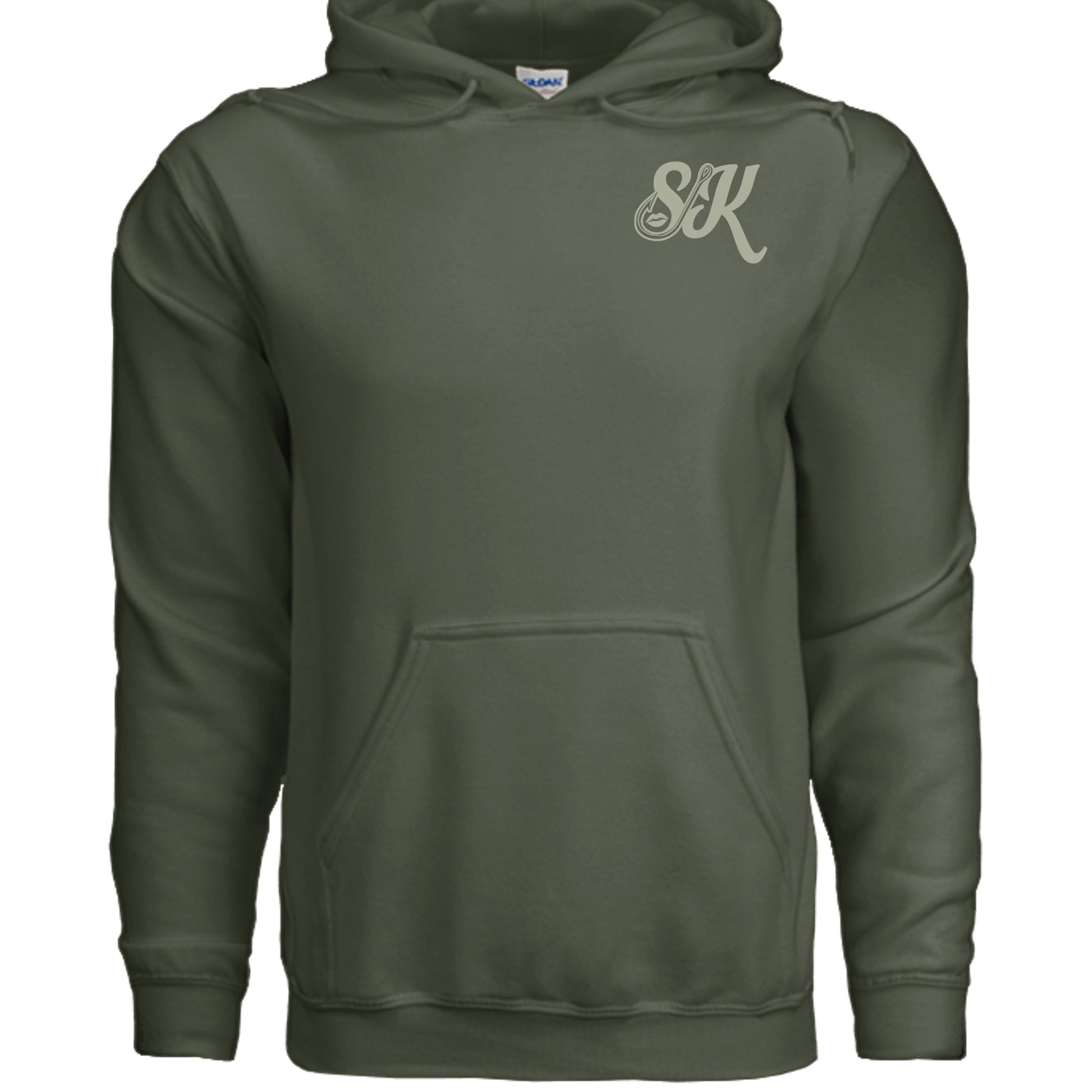 Men's Fishing Hoodie - Cast & Conquer by Salty Kiss coastal apparel