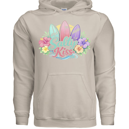 Women's Hoodie - Sunset Surf Bloom by Salty Kiss coastal apparel