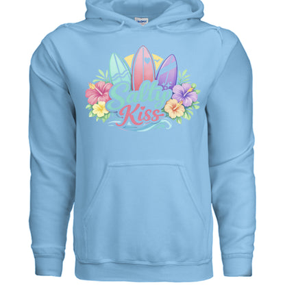 Women's Hoodie - Sunset Surf Bloom by Salty Kiss coastal apparel