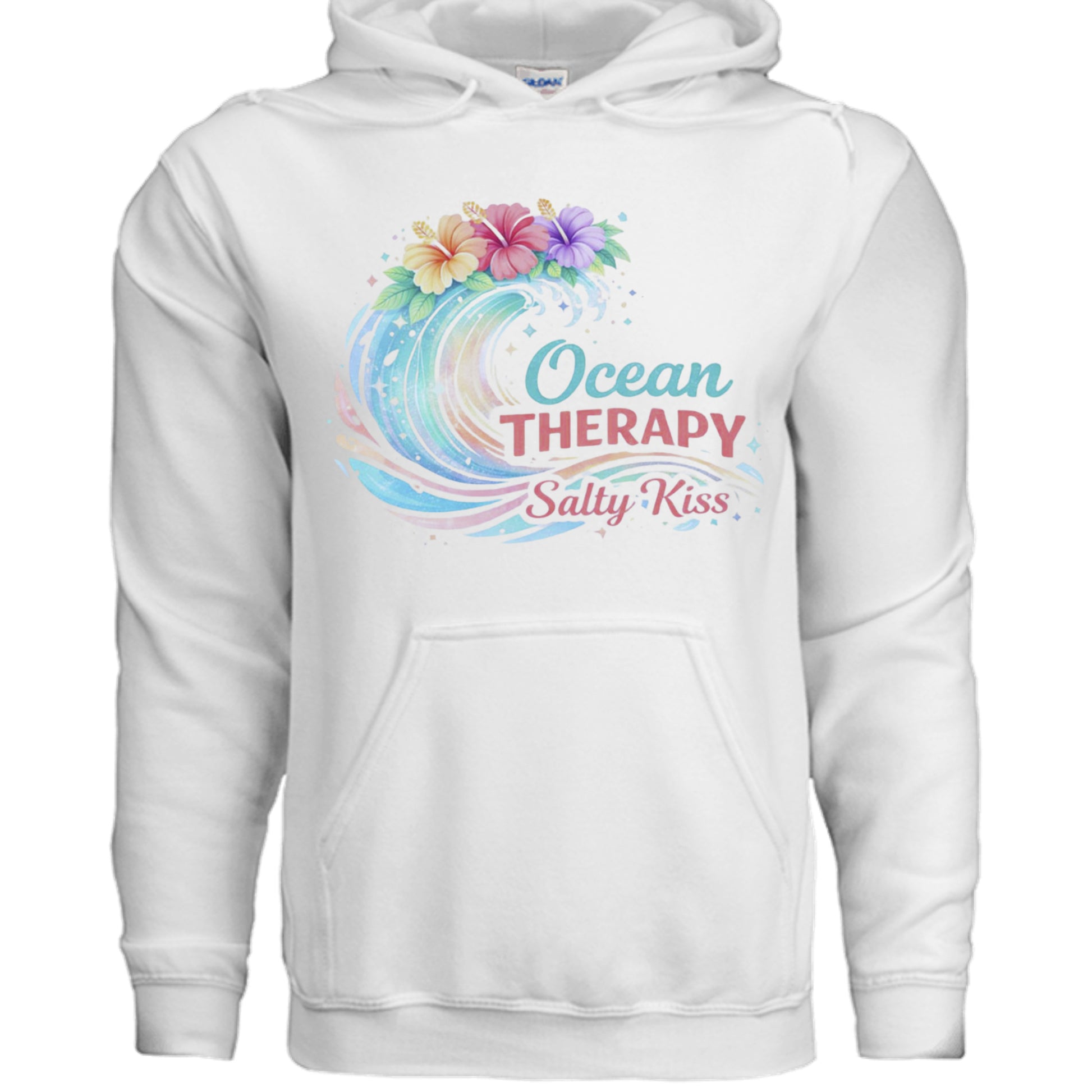 Women's Hoodie - Ocean Therapy by Salty Kiss coastal apparel