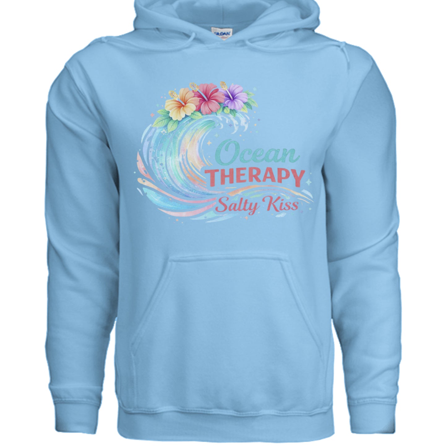 Women's Hoodie - Ocean Therapy by Salty Kiss coastal apparel