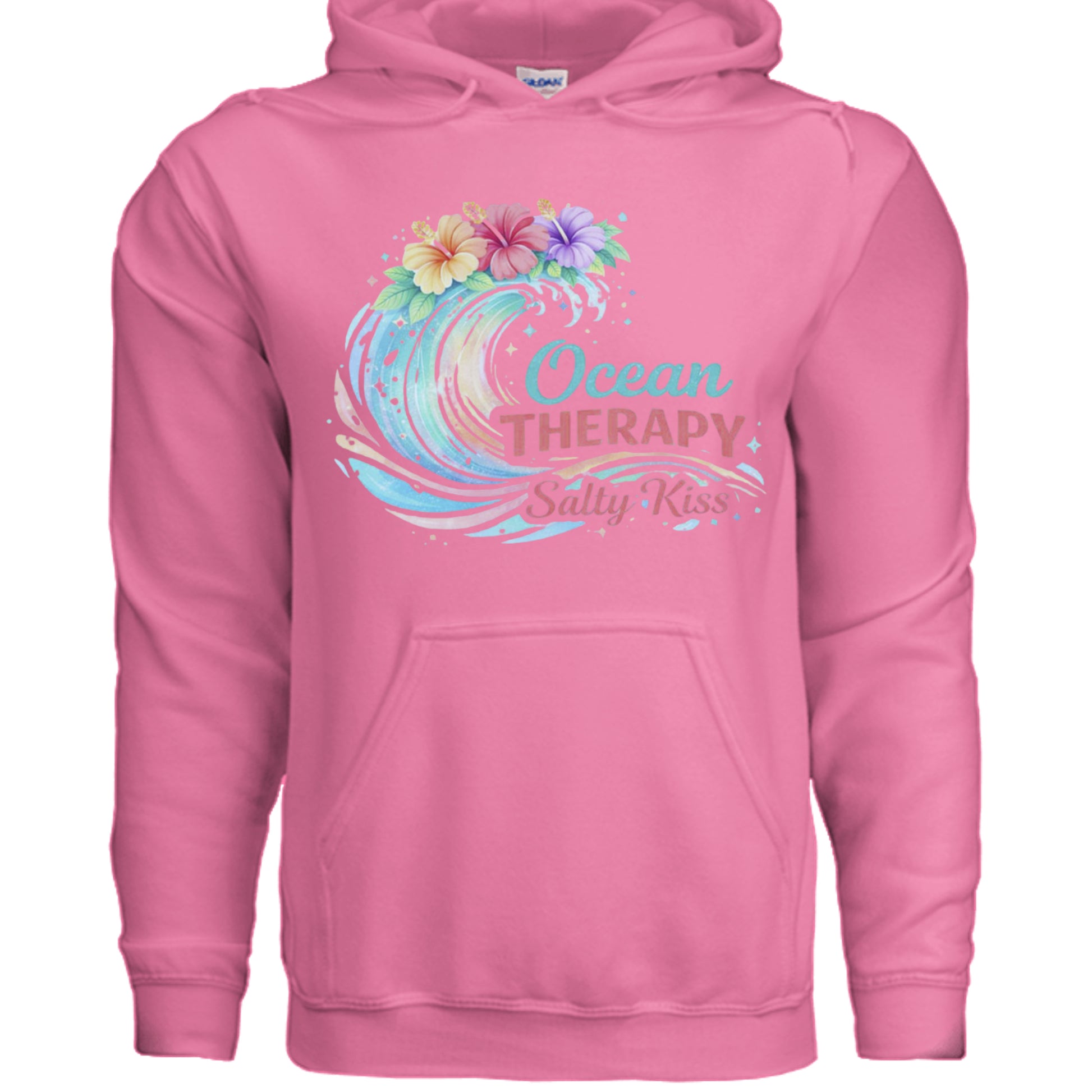 Women's Hoodie - Ocean Therapy by Salty Kiss coastal apparel