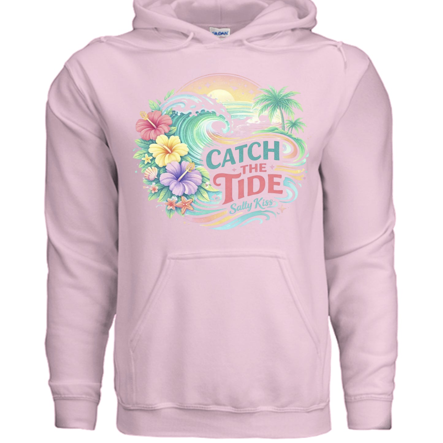 Women's Hoodie - Catch the Tide by Salty Kiss coastal apparel
