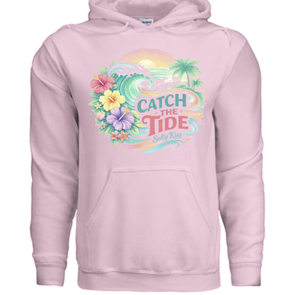 Women's Hoodie - Catch the Tide by Salty Kiss coastal apparel