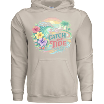 Women's Hoodie - Catch the Tide by Salty Kiss coastal apparel