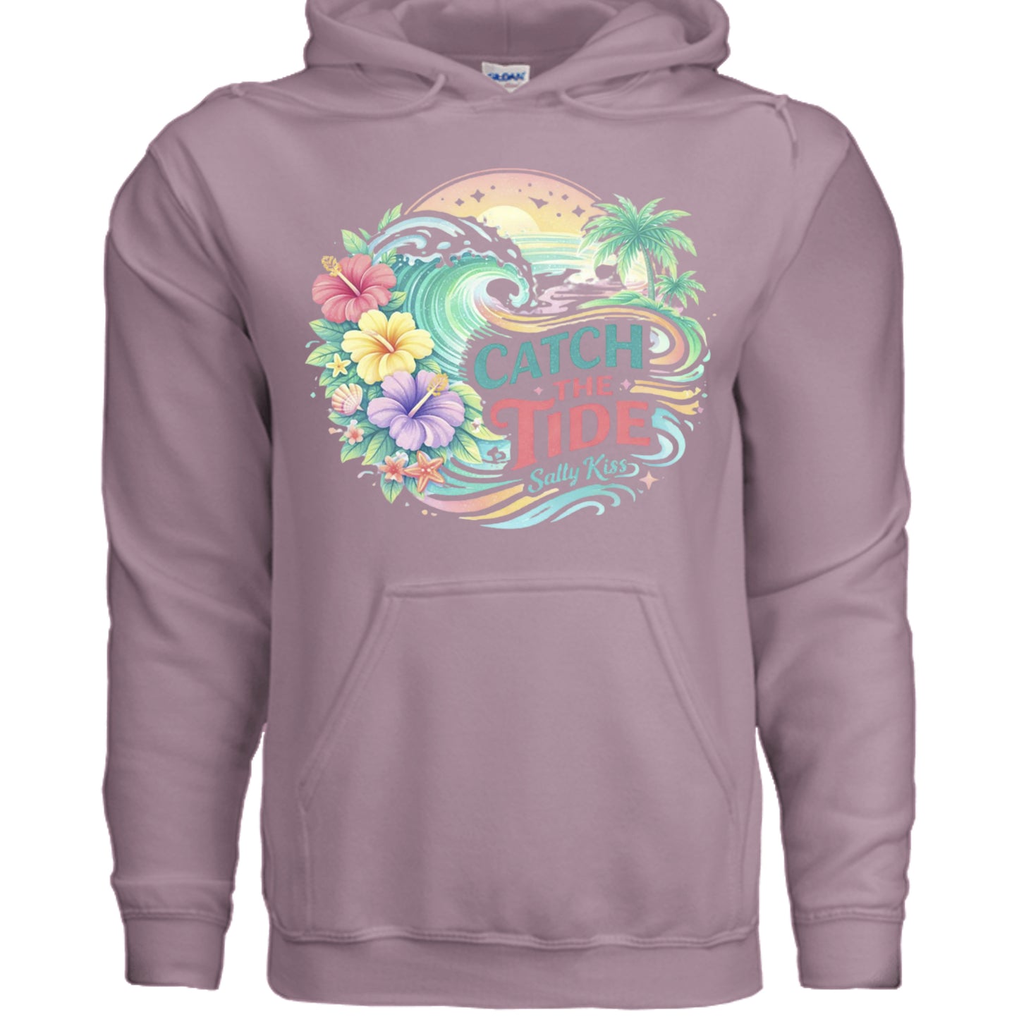 Women's Hoodie - Catch the Tide by Salty Kiss coastal apparel