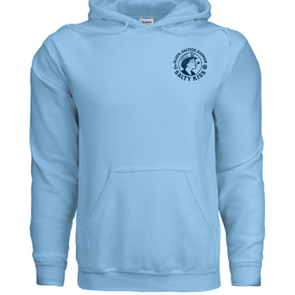 Women's Hoodie - Older, Saltier, Happier by Salty Kiss coastal apparel