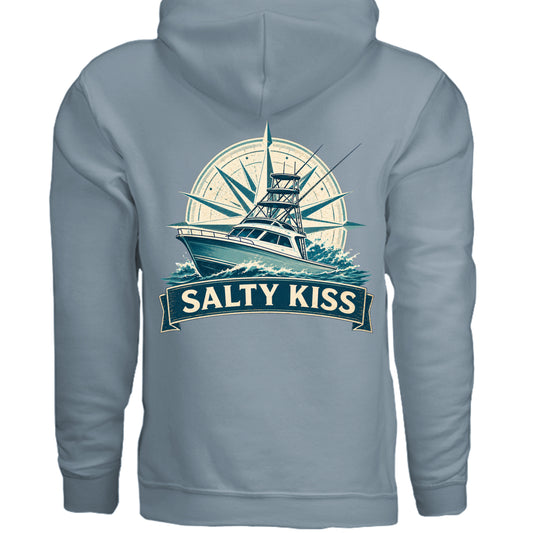 Men's Boating Hoodie - Sun Chaser by Salty Kiss coastal apparel