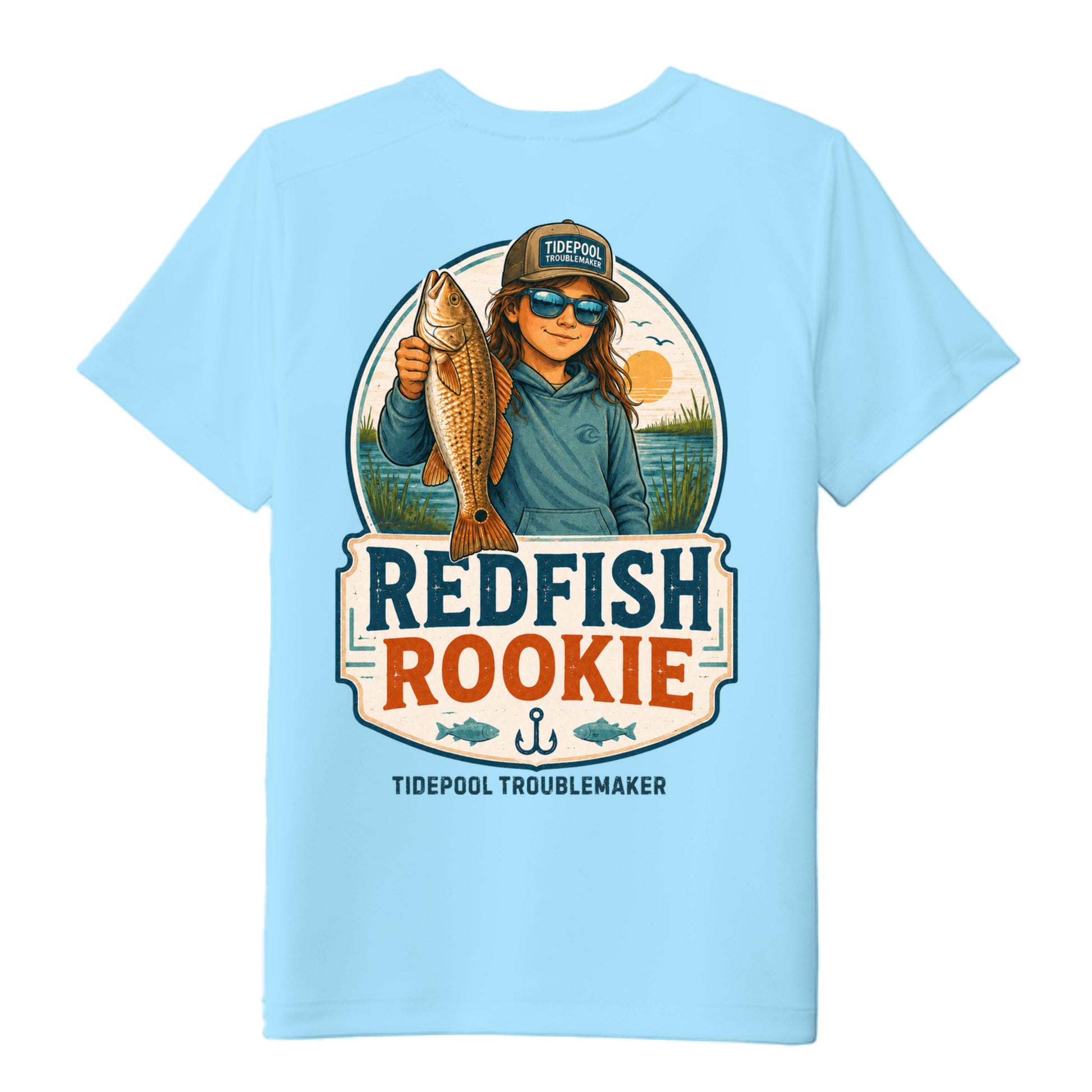 Light Blue - YST420 - BACK