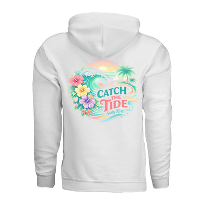 Women's Hoodie - Catch the Tide by Salty Kiss coastal apparel