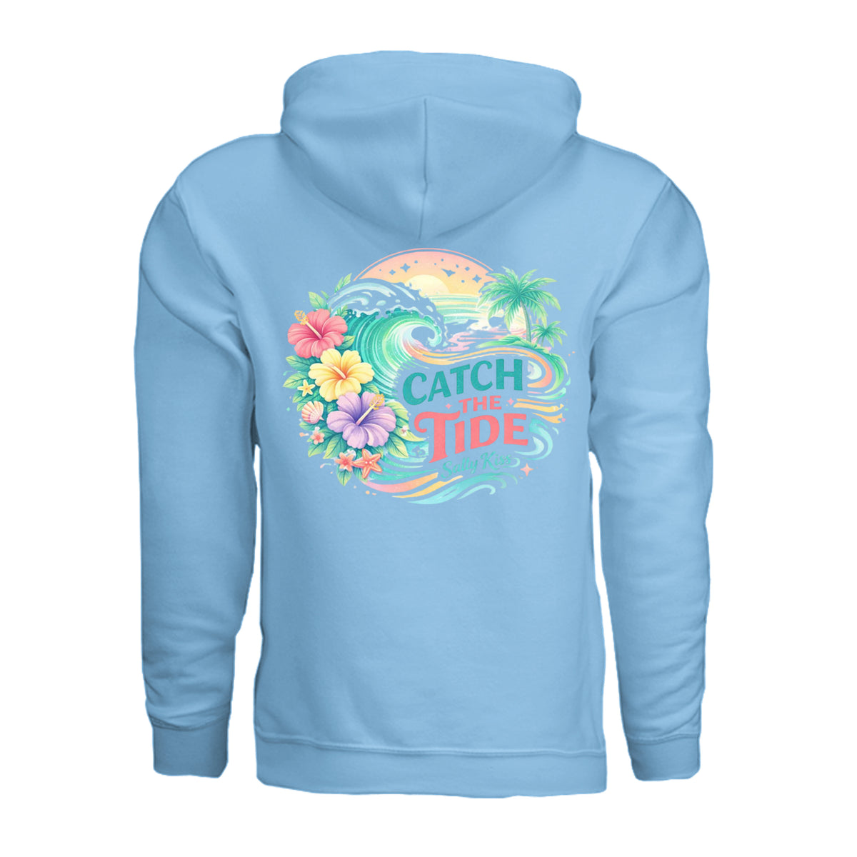 Women's Hoodie - Catch the Tide by Salty Kiss coastal apparel