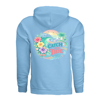 Women's Hoodie - Catch the Tide by Salty Kiss coastal apparel