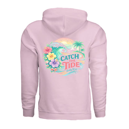 Women's Hoodie - Catch the Tide by Salty Kiss coastal apparel