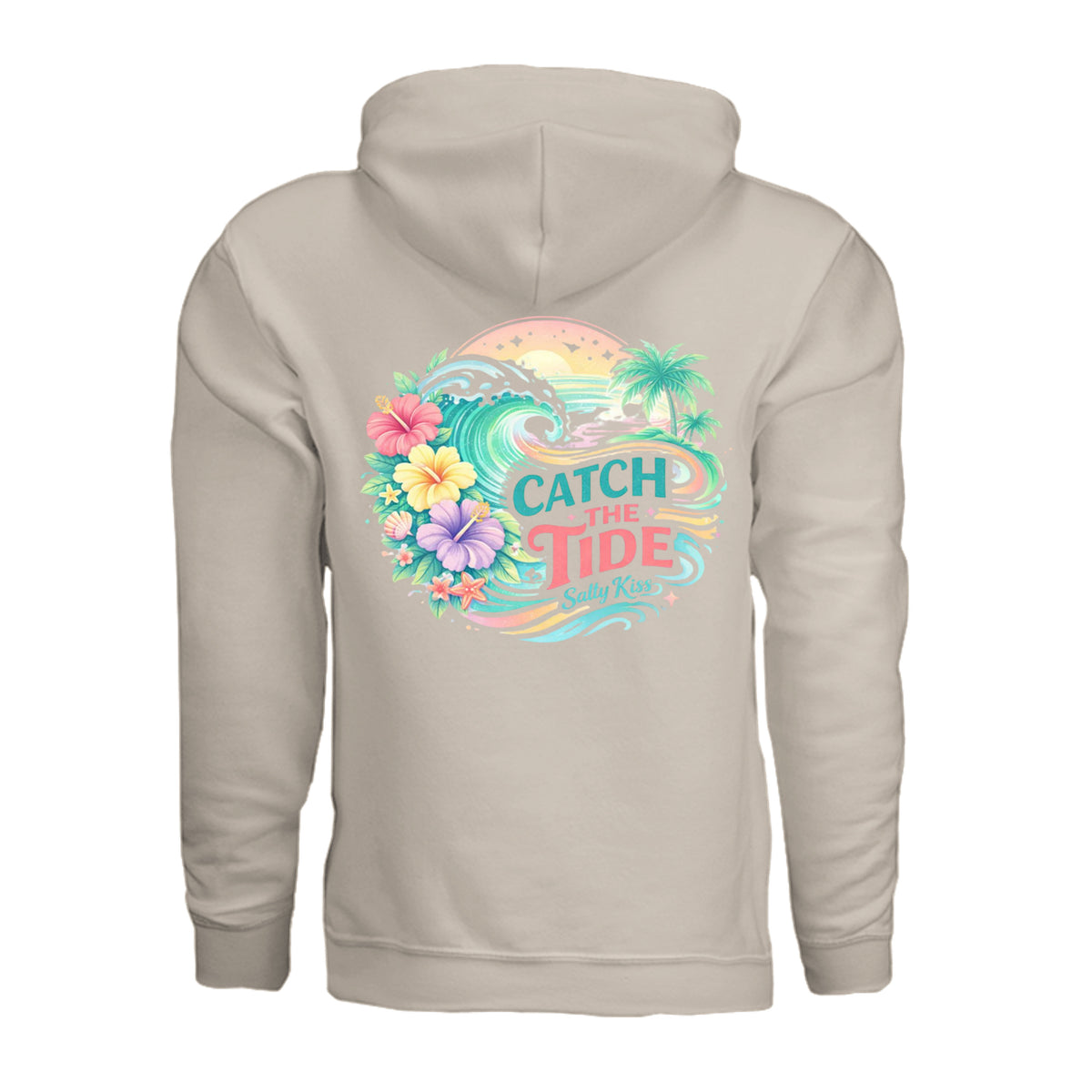Women's Hoodie - Catch the Tide by Salty Kiss coastal apparel
