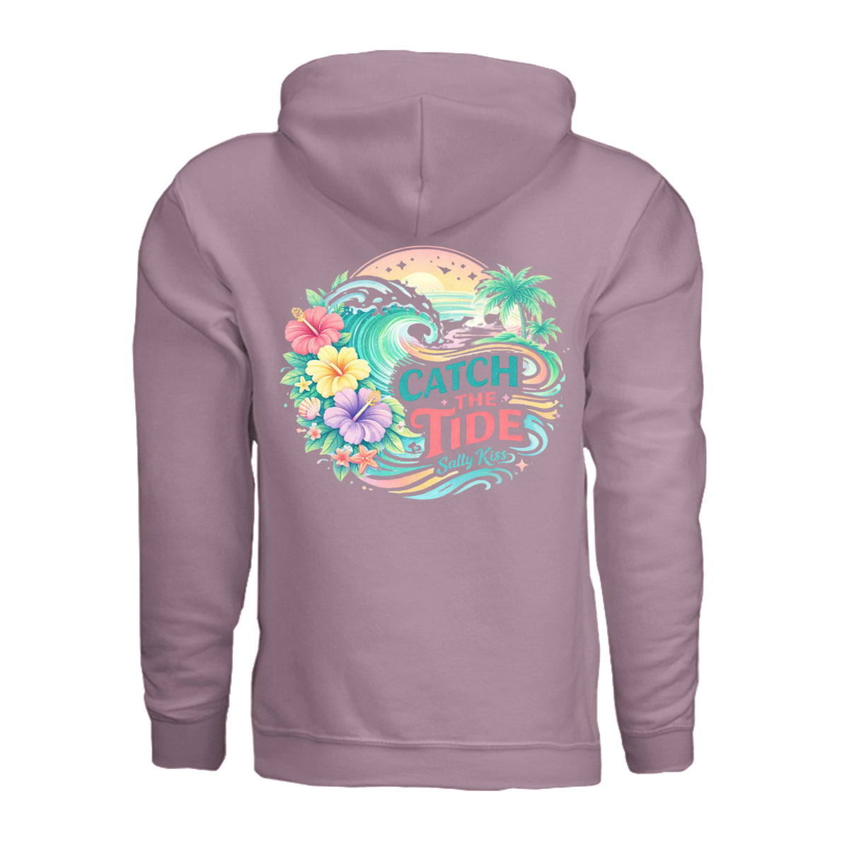 Women's Hoodie - Catch the Tide by Salty Kiss coastal apparel