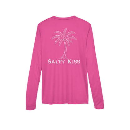 Women's Performance Long Sleeve UV 40+ - Coastal Palm by Salty Kiss coastal apparel
