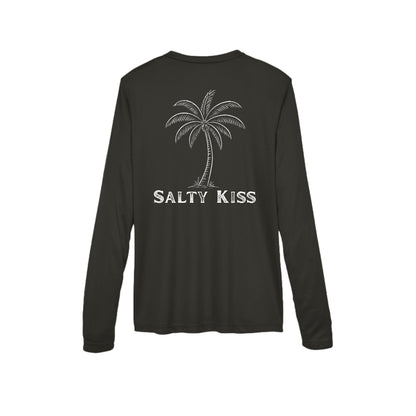 Women's Performance Long Sleeve UV 40+ - Coastal Palm by Salty Kiss coastal apparel