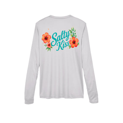 Women's UPF Performance Shirt - Hibiscus by Salty Kiss coastal apparel