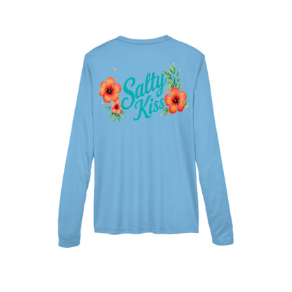 Women's UPF Performance Shirt - Hibiscus by Salty Kiss coastal apparel