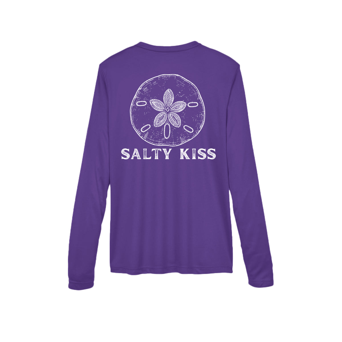 "Coastal Sand Dollar" Performance Long Sleeve UV 40+ by Salty Kiss coastal apparel