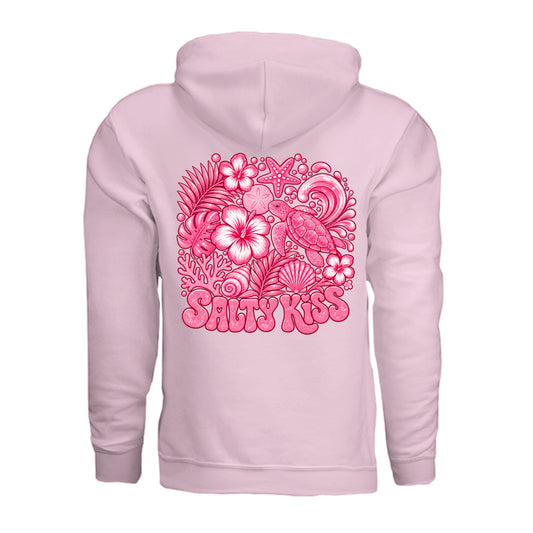 Women's Hoodie - Coastal Love Sea Turtle by Salty Kiss coastal apparel