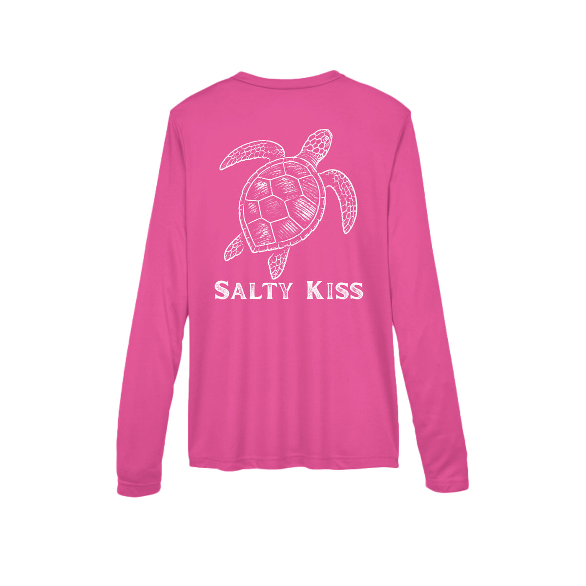"Coastal Sea Turtle" Performance Long Sleeve UV 40+ by Salty Kiss coastal apparel