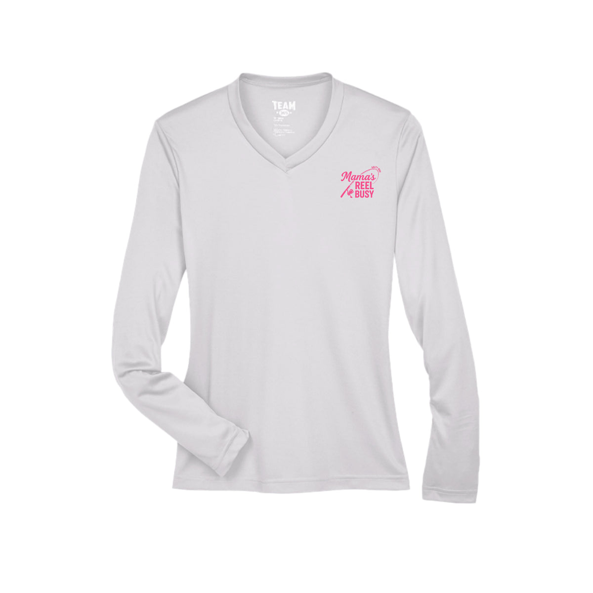 Women's Performance Long Sleeve UV 40+ - Mama's Reel Busy by Salty Kiss coastal apparel