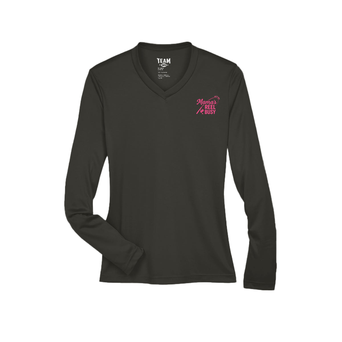 Women's Performance Long Sleeve UV 40+ - Mama's Reel Busy by Salty Kiss coastal apparel