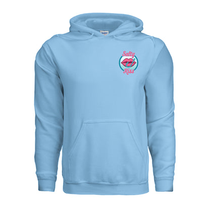 Unisex Hoodie - Salty Kiss Color Logo by Salty Kiss coastal apparel