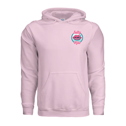 Unisex Hoodie - Salty Kiss Color Logo by Salty Kiss coastal apparel