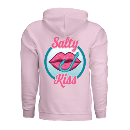 Unisex Hoodie - Salty Kiss Color Logo by Salty Kiss coastal apparel