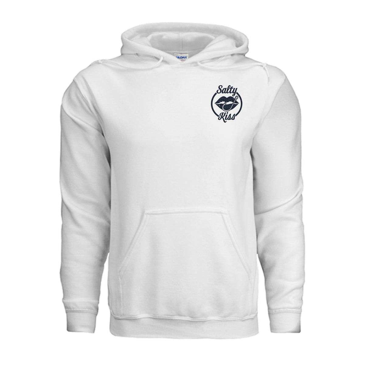Women's Fishing Hoodie - Tight Lines, Loose Morals by Salty Kiss coastal apparel