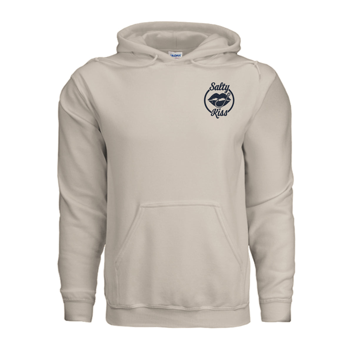 Women's Fishing Hoodie - Tight Lines, Loose Morals by Salty Kiss coastal apparel