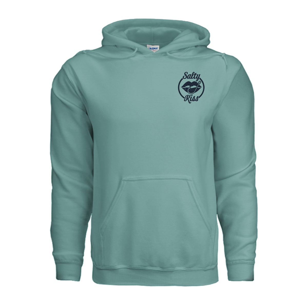 Women's Fishing Hoodie - Tight Lines, Loose Morals by Salty Kiss coastal apparel
