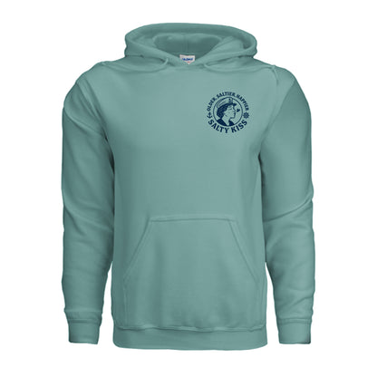 Women's Hoodie - Older, Saltier, Happier by Salty Kiss coastal apparel