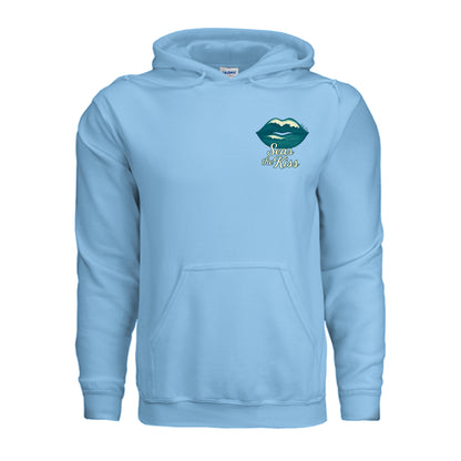 Women's Hoodie - Seas the Kiss by Salty Kiss coastal apparel